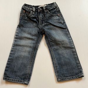 Flypaper straight leg blue jeans.  Size 24 months